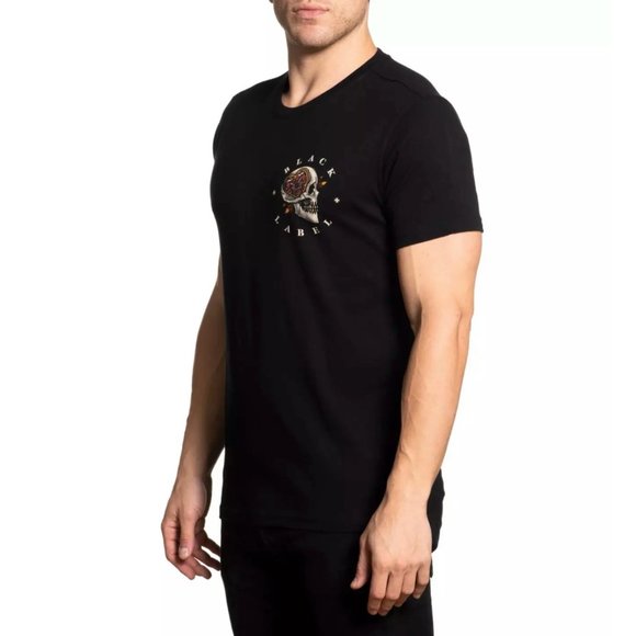 AFFLICTION Men's T-Shirt S/S DEATH FLAME TEE Black - Picture 12 of 12